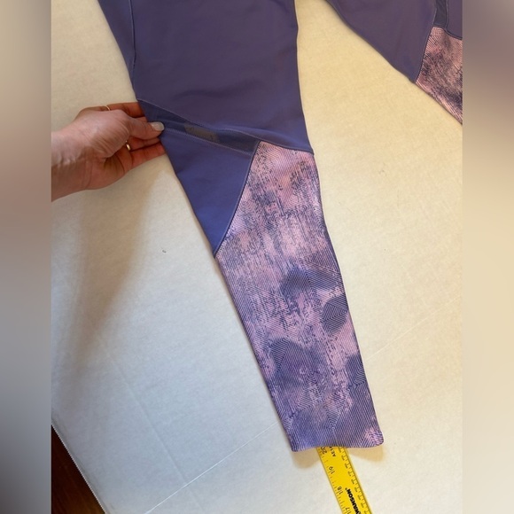 Calia Essential spliced purple Corsican periwinkle compression legging Sz-M. O6 - Picture 5 of 11